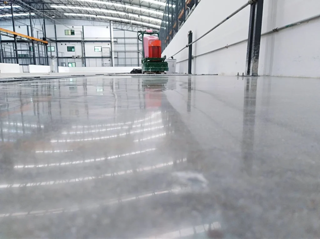 การขัดเงาพื้นปูน-พื้นขัดเงา-polishing-4-ขั้นตอน